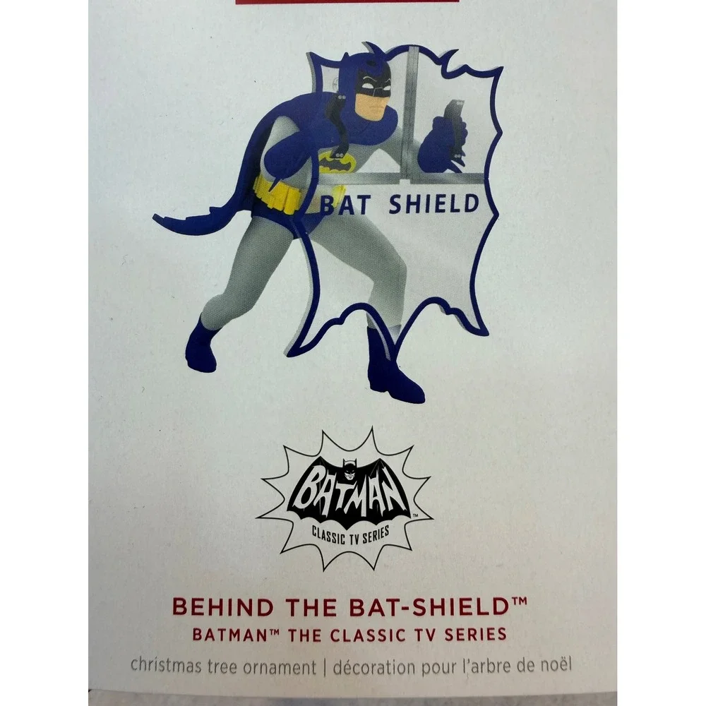 Hallmark Keepsake 2025 Batman Classic TV Series Behind the Bat-Shield Ornament